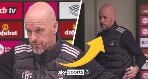 Lý do Ten Hag tức giận rời họp báo sau trận Man Utd hòa Bournemouth- Ảnh 1. Lý do Ten Hag tức giận rời họp báo sau trận Man Utd hòa Bournemouth- Ảnh 1.