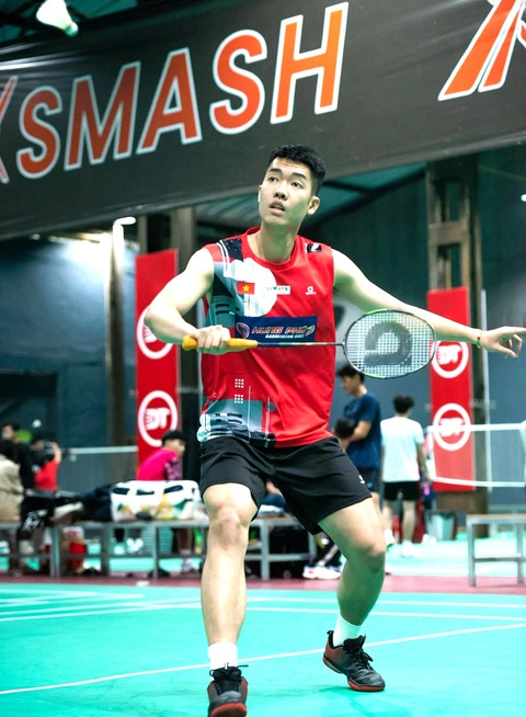 Cầu lông nam Việt Nam: Hồi hộp chờ vé đi Olympic- Ảnh 1. Lê Đức Phát vẫn đang hồi hộp chờ đợi vé dự Olympic Paris 2024 - Ảnh: FBNV