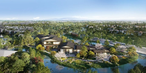 Ra mắt ‘những viên kim cương’ đắt giá nhất vùng đất Blue Zones đầu tiên tại Việt Nam- Ảnh 3. Tổ hợp khoáng nóng Nhật Bản sẽ được đầu tư tại Ecovillage Saigon River