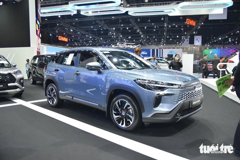 Ô tô Trung Quốc chiếm nửa top hãng xe bán chạy tại triển lãm Thái Lan- Ảnh 5. Toyota vẫn là hãng có nhiều xe đặt trước nhất ở BIMS - Ảnh: LEE HOÀNG
