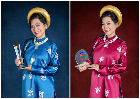 Đinh Y Nhung và bộ sưu tập giải thưởng uy tín Đinh Y Nhung và bộ sưu tập giải thưởng uy tín
