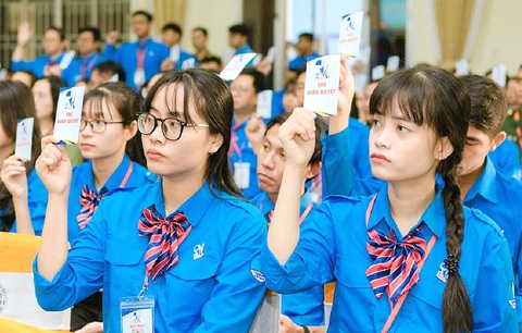 Biểu quyết các nội dung của Đại hội Hội LHTN Việt Nam huyện Cần Giờ khóa VII - Ảnh: HỘI LHTN Biểu quyết các nội dung của Đại hội Hội LHTN Việt Nam huyện Cần Giờ khóa VII - Ảnh: HỘI LHTN