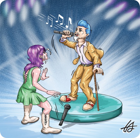 Ca sĩ gạo cội tưng bừng hát múa- Ảnh 4. Ca sĩ gạo cội tưng bừng hát múa- Ảnh 4.