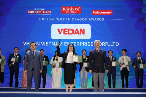 Vedan Việt Nam lần thứ 3 được trao Giải thưởng Rồng Vàng- Ảnh 1. Vedan Việt Nam lần thứ 3 được trao Giải thưởng Rồng Vàng- Ảnh 1.