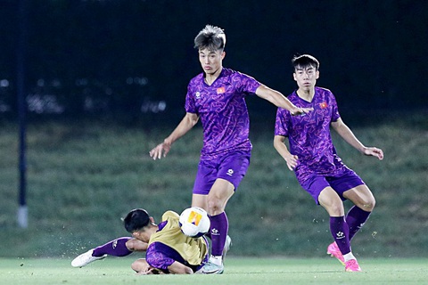 U23 Việt Nam chưa từng thắng trận ra quân Giải U23 châu Á- Ảnh 5. Thành tích liên tục cải thiện ở trận ra quân giúp U23 Việt Nam tự tin giành 3 điểm trước U23 Kuwait tối nay 17-4 - Ảnh: VFF