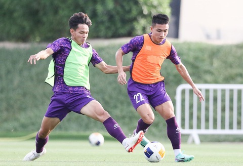 Đội tuyển U23 Việt Nam tích cực tập luyện cho trận mở màn với U23 Kuwait - Ảnh: VFF Đội tuyển U23 Việt Nam tích cực tập luyện cho trận mở màn với U23 Kuwait - Ảnh: VFF
