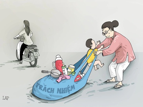 Bạn trẻ khuyên nhau tự nuôi con, đừng bắt ông bà chăm cháu- Ảnh 1. Nhiều ý kiến cho rằng cha mẹ nên tự chăm sóc con mình theo cách của mình, không nên dựa dẫm vào ông bà