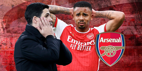 Fan Arsenal muốn cầu viện ‘khẩu đại pháo’ Cristiano Ronaldo- Ảnh 1. Fan Arsenal muốn HLV Mikel Arteta chiêu mộ Cristiano Ronaldo khi hàng công thiếu hiệu quả - Ảnh: Getty