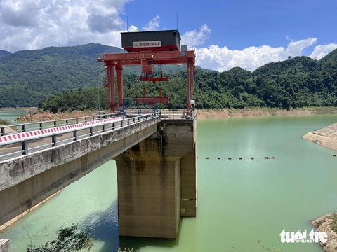 Hồ chứa Quảng Nam 'thong thả', Đà Nẵng đề nghị không để trạm bơm tê liệt- Ảnh 2. Hiện 3 hồ chứa thủy điện ở Quảng Nam có liên quan đến cấp nước về Đà Nẵng đều có mực nước cao hơn so với quy định - Ảnh: LÊ TRUNG