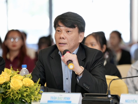 Đã có trang trại bò sữa Việt Nam cho lượng sữa bằng bò nuôi tại Mỹ- Ảnh 1. Ông Trần Bảo Minh, phó chủ tịch Công ty Nutifood