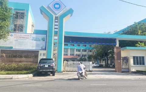 Khẩn trương tham mưu nhân sự, mô hình hoạt động Trường cao đẳng Y tế Quảng Nam- Ảnh 1. Trường cao đẳng Y tế Quảng Nam - Ảnh: LÊ TRUNG