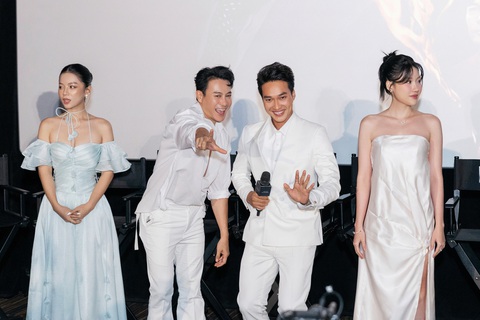 Thái Hòa muốn được khán giả ghét khi 'thoát nghèo trên màn ảnh'- Ảnh 6. Lê Hạ Anh, Trương Thanh Long và Lâm Thanh Nhã