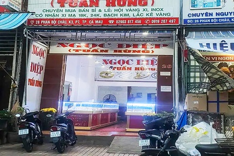 Tòa tuyên án vụ cựu chủ tịch UBND tỉnh Cà Mau kiện đòi nhà- Ảnh 1. Căn nhà ngay mặt đường Phan Bội Châu, phường 7, TP Cà Mau - Ảnh: THANH HUYỀN