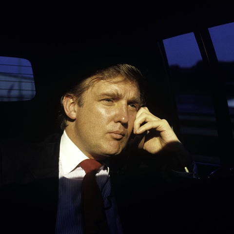 Ông Trump đã trở thành tỉ phú như thế nào?- Ảnh 1. Chân dung ông Trump năm 1987 - Ảnh: GETTY IMAGES