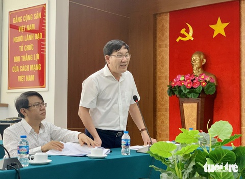 Ông Nguyễn Duy Hưng - giám đốc Trung tâm Nghiên cứu Kiến trúc - thông tin về cuộc thi - Ảnh: HOÀI PHƯƠNG Ông Nguyễn Duy Hưng - giám đốc Trung tâm Nghiên cứu kiến trúc - thông tin về cuộc thi - Ảnh: HOÀI PHƯƠNG