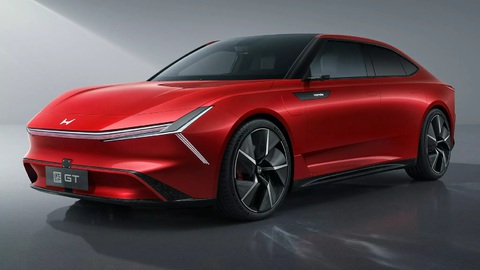 Honda ra series xe điện mới, SUV ngang CR-V và sedan ngang Civic- Ảnh 4. Mẫu sedan điện với đèn ban ngày hình chữ Y lớn gây liên tưởng tới Lamborghini Revuelto - Ảnh: Honda