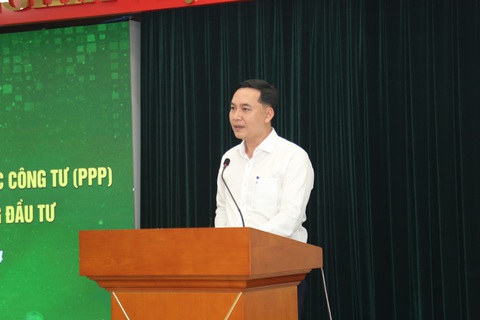 TP Thủ Đức kêu gọi đầu tư 11 dự án PPP- Ảnh 2. Phó chủ tịch UBND TP Thủ Đức Mai Hữu Quyết - Ảnh: THẢO LÊ