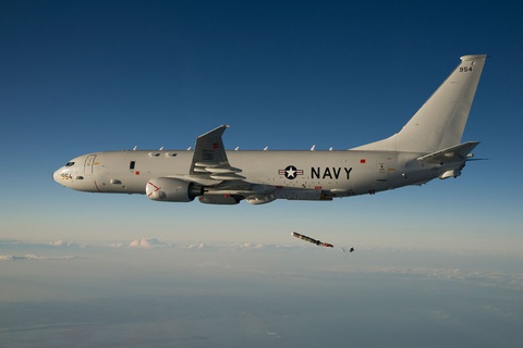 Máy bay P-8A Poseidon của Mỹ - Ảnh: MILITARY.COM Máy bay P-8A Poseidon của Mỹ - Ảnh: MILITARY.COM