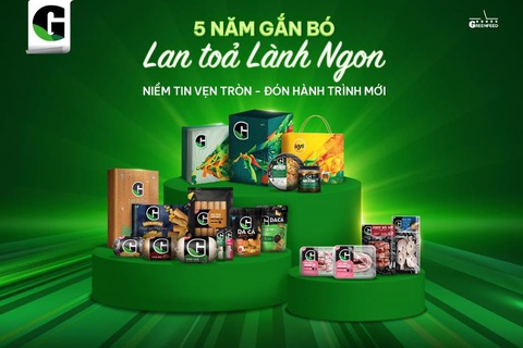 Thương hiệu G: hành trình 5 năm nuôi dưỡng và lan tỏa những giá trị ‘lành’- Ảnh 1. Thương hiệu G: hành trình 5 năm nuôi dưỡng và lan tỏa những giá trị ‘lành’- Ảnh 1.