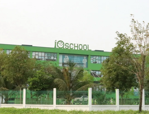 Trường quốc tế dạy lớp 6 khi chưa được cấp phép: Phạt 30 triệu, chuyển học sinh qua trường khác- Ảnh 1. Trường trung học cơ sở IQ School - Ảnh: TTXVN