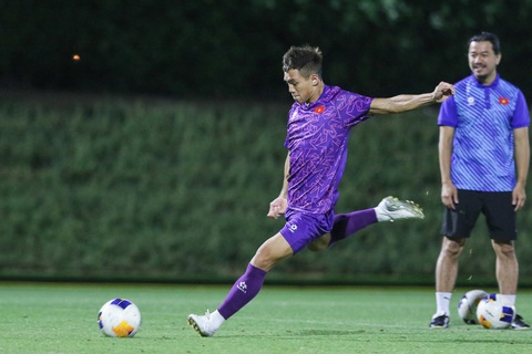 U23 Việt Nam đã tường tận đối thủ Kuwait- Ảnh 8. U23 Việt Nam rèn khả năng dứt điểm từ xa - Ảnh: VFF