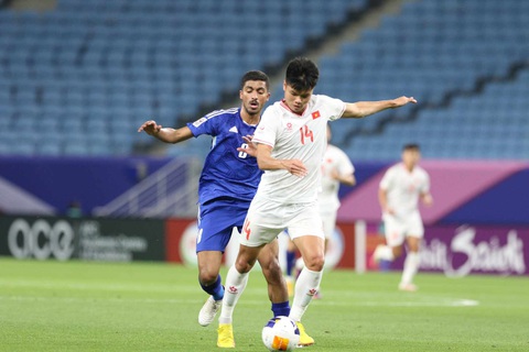 U23 Việt Nam thắng U23 Kuwait 3-1 ở trận ra quân Giải U23 châu Á 2024- Ảnh 2. U23 Việt Nam có chiến thắng ở ngày ra quân Giải U23 châu Á 2024 - Ảnh: VFF