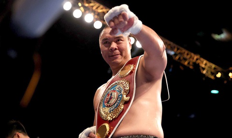 Zhilei Zhang từng giành đai WBO tạm thời ở tuổi 40 - Ảnh: PA Zhilei Zhang từng giành đai WBO tạm thời ở tuổi 40 - Ảnh: PA