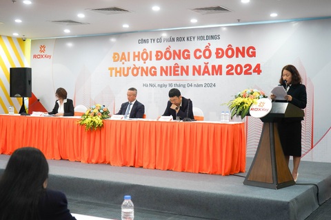 TN1 thông qua chiến lược kinh doanh mới, mục tiêu lợi nhuận đạt 110% so với 2023- Ảnh 1. Đại hội đồng cổ đông Công ty cổ phần ROX Key Holdings