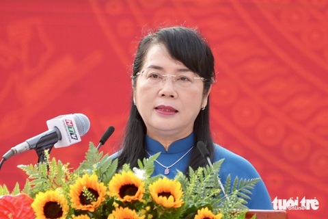 Chủ tịch Ủy ban Mặt trận Tổ quốc Việt Nam TP.HCM Trần Kim Yến - Ảnh: HỮU HẠNH Chủ tịch Ủy ban Mặt trận Tổ quốc Việt Nam TP.HCM Trần Kim Yến - Ảnh: HỮU HẠNH