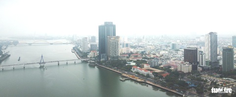 Đà Nẵng xây quảng trường ngàn tỉ tại vị trí đất ‘kim cương’- Ảnh 5. Hướng về phía cầu sông Hàn - Ảnh: ĐOÀN CƯỜNG