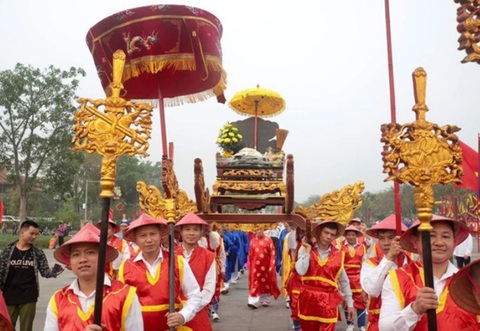Trắc nghiệm: Ngày giỗ Tổ Hùng Vương có từ bao giờ?- Ảnh 1. Nhiều hoạt động, sự kiện được tổ chức dịp lễ giỗ Tổ Hùng Vương - Ảnh: FANPAGE BÁO PHÚ THỌ