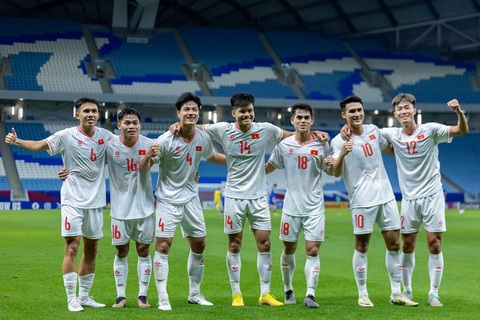 Cách thay người giúp U23 Việt Nam thắng Kuwait- Ảnh 1. U23 Việt Nam giành chiến thắng xứng đáng trước U23 Kuwait dù còn nhiều vấn đề phải chỉnh sửa - Ảnh: VFF