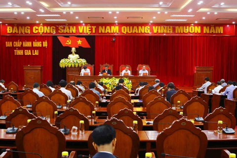 Kỷ luật Ban cán sự Đảng UBND tỉnh Gia Lai 2011 - 2016 và nhiều đảng viên- Ảnh 1. Tỉnh ủy Gia Lai vừa quyết định thi hành kỷ luật 2 tổ chức đảng và nhiều đảng viên có vi phạm, khuyết điểm - Ảnh: Tỉnh ủy Gia Lai