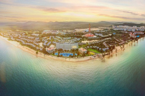 Hàn Quốc xúc tiến chương trình phúc lợi tại Vinpearl- Ảnh 2. Toàn cảnh VinpearlWonderworld Phú Quốc. Ảnh: Đ.H