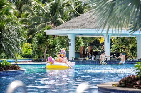Hàn Quốc xúc tiến chương trình phúc lợi tại Vinpearl- Ảnh 5. Toàn cảnh VinpearlWonderworld Phú Quốc. Ảnh: Đ.H