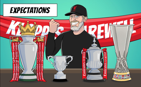 Đời không như là mơ ở mùa giải cuối Jurgen Klopp dẫn Liverpool - Ảnh 1. Đây là điều Jurgen Klopp từng kỳ vọng ở mùa giải cuối cùng với Liverpool nhưng đời không như là mơ. Rạng sáng nay (19-4), Liverpool đã chính thức bị Atalanta loại ở Europa League.