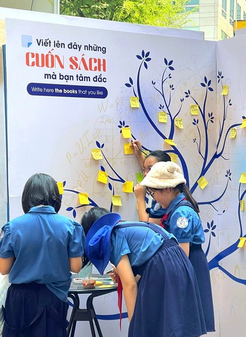 Một góc Đường sách TP.HCM trong ngày hội - Ảnh: Đường sách TP.HCM Một góc Đường sách TP.HCM trong ngày hội - Ảnh: Đường sách TP.HCM