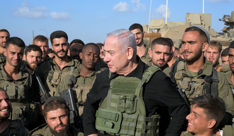 Lo tòa quốc tế phát lệnh bắt Thủ tướng Benjamin Netanyahu, Israel họp khẩn- Ảnh 1. Thủ tướng Israel Benjamin Netanyahu - Ảnh: AVI OHAYON/ GPO