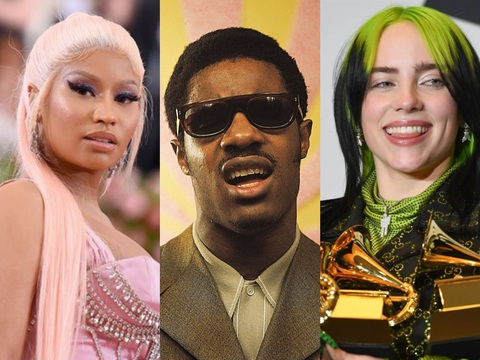 Từ trái sang: Từ trái sang: Nicki Minaj, Stevie Wonder, Billie Eilish và hơn 200 nghệ sĩ ký phản đối chỉ trích AI deepfake