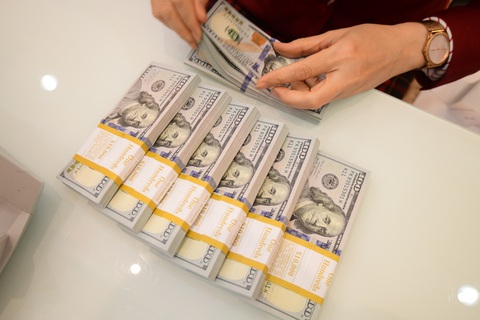 Từ hôm nay Ngân hàng Nhà nước bán ngoại tệ để hạ nhiệt sốt giá USD- Ảnh 1. Giá USD liên tục tăng nóng trong những ngày qua - Ảnh: QUANG ĐỊNH