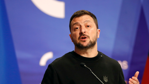 Tình báo Nga tính ám sát Tổng thống Ukraine Zelensky ở Ba Lan?- Ảnh 1. Tổng thống Ukraine Zelensky - Ảnh: REUTERS
