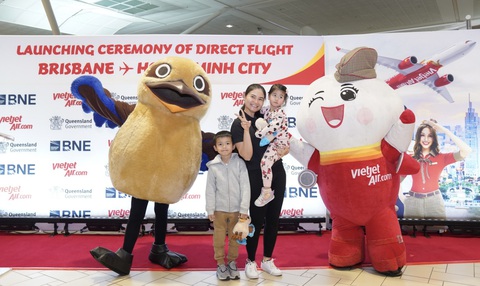 Vietjet công bố báo cáo kiểm toán 2023- Ảnh 1. Đường bay từ TP.HCM tới thành phố Brisbane là 1 trong 7 đường bay thẳng từ Việt Nam tới Australia của Vietjet - Ảnh: TL