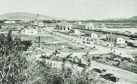 Ga đường sắt Nha Trang nhìn về trung tâm thành phố - Ảnh: TL Ga đường sắt Nha Trang nhìn về trung tâm thành phố - Ảnh: TL
