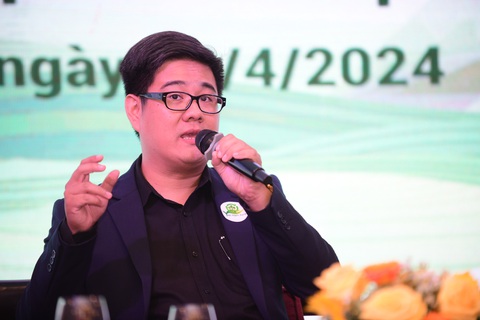 Ông Nguyễn Võ Trường An - Phó TGĐ Cty CP Sàn giao dịch tín chỉ carbon ASEAN - Ảnh: QUANG ĐỊNH Ông Nguyễn Võ Trường An - phó tổng giám đốc Công ty CP Sàn giao dịch tín chỉ carbon ASEAN - Ảnh: QUANG ĐỊNH