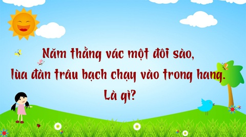 Câu đố hack não: Cái gì luôn ở phía trước mà không bao giờ thấy?- Ảnh 5. Câu đố hack não: Cái gì luôn ở phía trước mà không bao giờ thấy?- Ảnh 5.