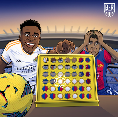 Trận siêu kinh điển Real Madrid - Barca trong mắt CĐV hài hước- Ảnh 1. Real Madrid đã thắng 4 trận siêu kinh điển với Barca