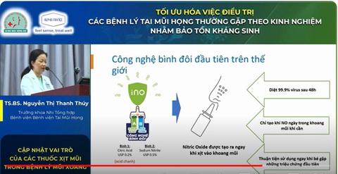 Nitric Oxide xịt mũi: Tối ưu hóa việc điều trị các bệnh lý tai mũi họng thường gặp- Ảnh 7. Công nghệ bình đôi