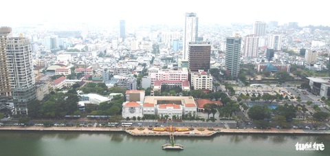 Quảng trường ngàn tỉ ở vị trí 'kim cương' Đà Nẵng sẽ như thế nào?- Ảnh 1. Quảng trường sẽ được xây ở vị trí trung tâm của thành phố - Ảnh: ĐOÀN CƯỜNG