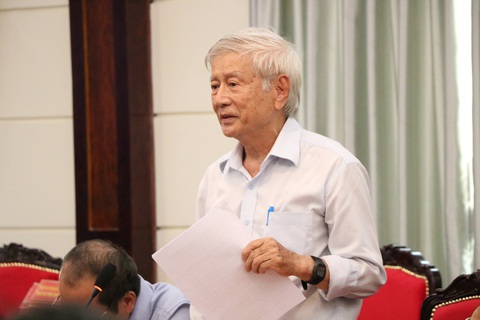 Cần thiết gom quy hoạch chung và quy hoạch kinh tế xã hội thành một?- Ảnh 2. Ông Võ Kim Cương, phó chủ tịch Hội Quy hoạch phát triển đô thị TP.HCM - Ảnh: CẨM NƯƠNG