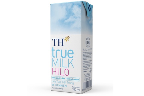 Sữa tươi tiệt trùng vị tự nhiên TH true MILK HILO Sữa tươi tiệt trùng vị tự nhiên TH true MILK HILO